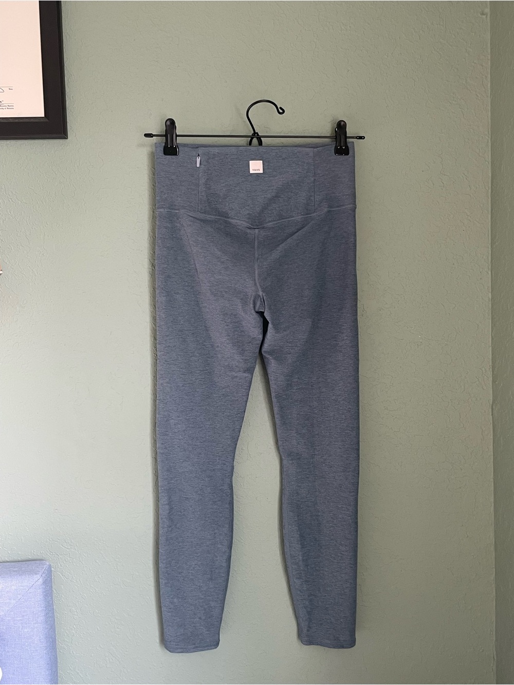 Vuori Elevation Leggings Size S Blue Green